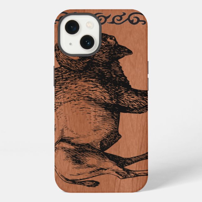 bison iPhone case (Back)