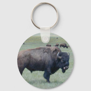 Bison Key Ring