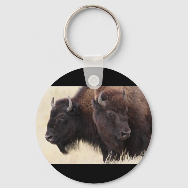 bison key ring (Front)