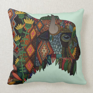 bison mint cushion