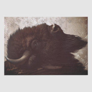 Bison Native American Buffalo Tissue Paper