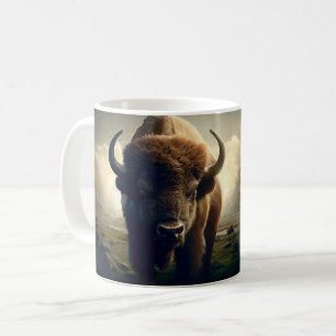 Bison Painting Coffee Mug