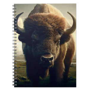 Bison Painting Notebook
