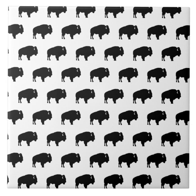 bison pattern tile (Front)