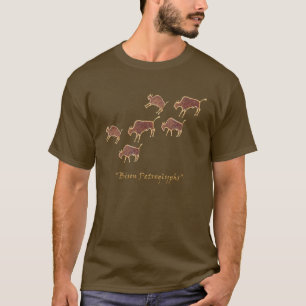Bison Petroglyphs T-Shirt