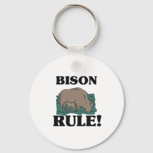 BISON Rule! Key Ring