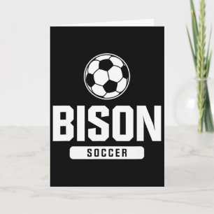 Bison Soccer For Elementary, Middle, And High Scho Card
