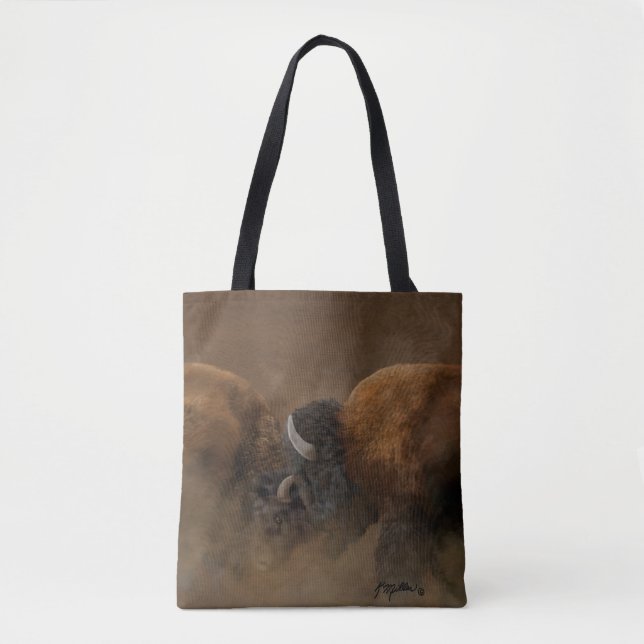 Bison Tote Bag (Front)