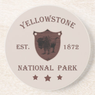 Bison Yellowstone National Park Coaster
