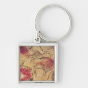 Bisons, from the Caves at Altamira, c.15000 BC Key Ring
