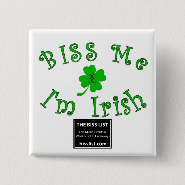 BISS Me Square button (Front)