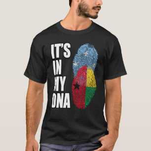 Bissau Guinean And Micronesian Mix DNA Heritage Fl T-Shirt