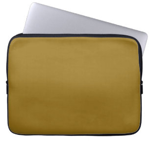 Bistre Brown (solid colour) Laptop Sleeve