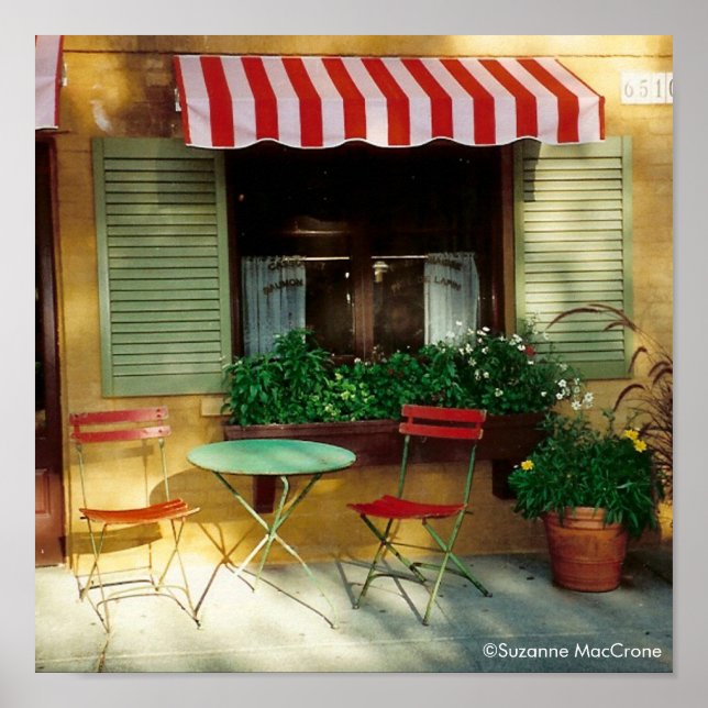 Bistro - Canvas Print (Front)