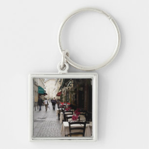 Bistro in Paris 2 Key Ring