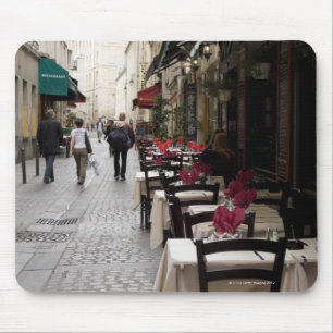 Bistro in Paris 2 Mouse Pad