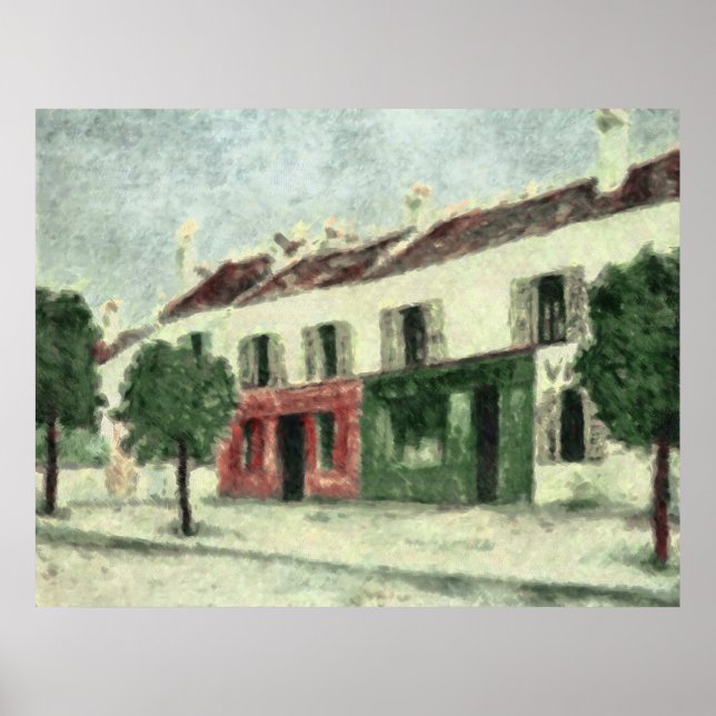Bistro in the suburbs poster (Front)