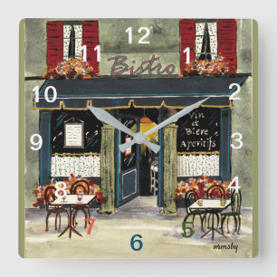Bistro Wall Clock