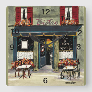 Bistro Wall Clock