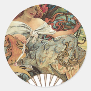 Bisuits Lefevre-Utile Classic Round Sticker