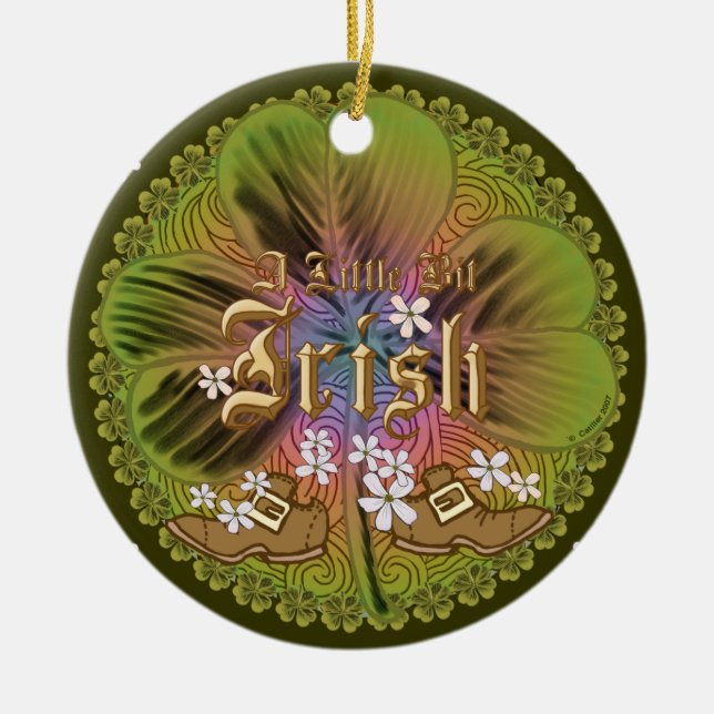 Bit O Irish custom ornaments (Front)