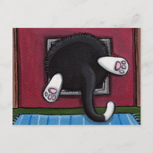 Bit Of A Squeeze Postcard