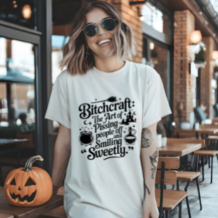 Bitchcraft: The Art of Pissing people Tri-Blend Shirt