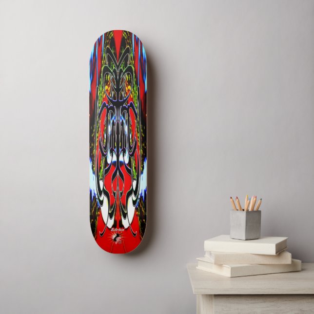 Bitchin’ g-cat Pro Skateboard (Wall Art)