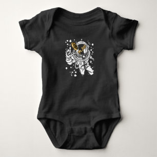 Bitcoin Сryptocurrency Plan B Astronaut Baby Bodysuit