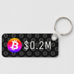 Bitcoin $0.2M ($200K) One Million Key Ring