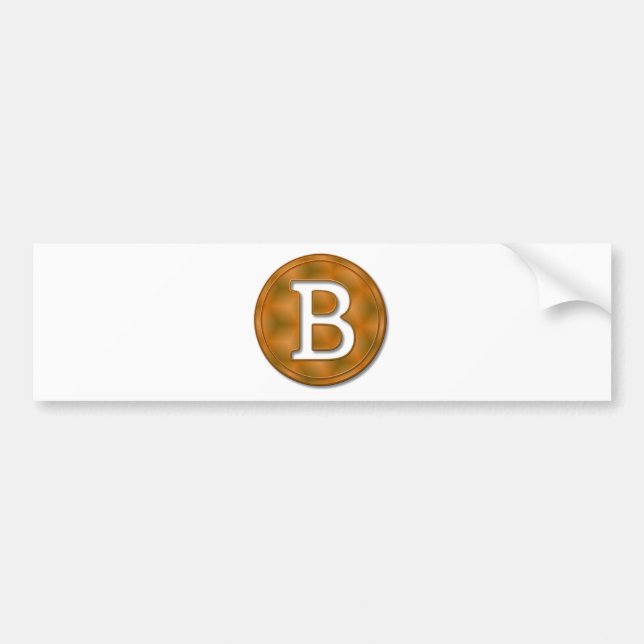 Bitcoin 15 bumper sticker (Front)