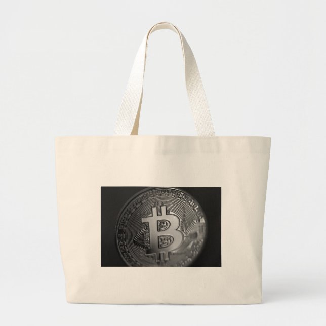 Bitcoin 16 large tote bag (Front)