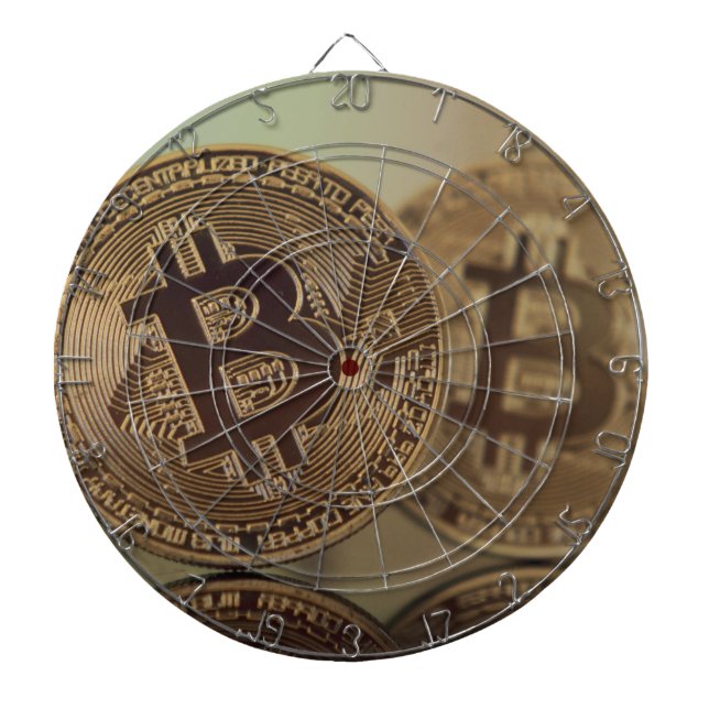 Bitcoin 17 dartboard (Front)