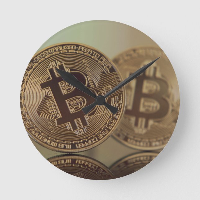 Bitcoin 17 round clock (Front)