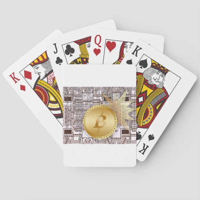 Bitcoin 18 playing cards (Back)
