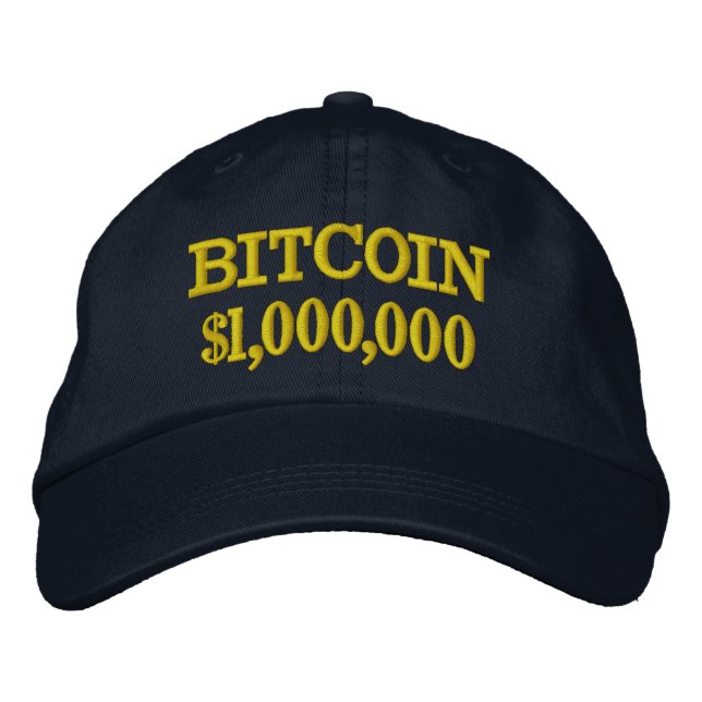 BITCOIN $1,000,000 hat (Front)