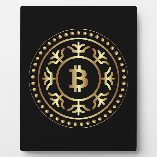 Bitcoin 2 plaque (Front)