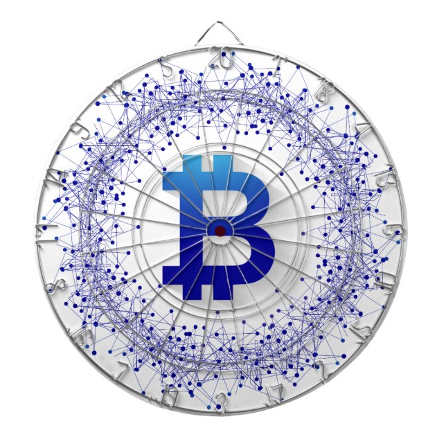 Bitcoin 5 dartboard (Front)