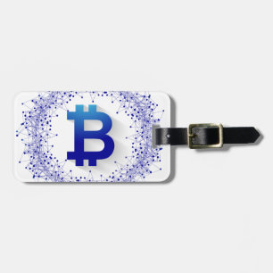 Bitcoin 5 luggage tag