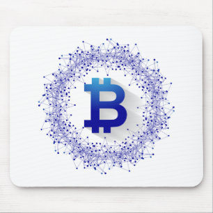 Bitcoin 5 mouse pad