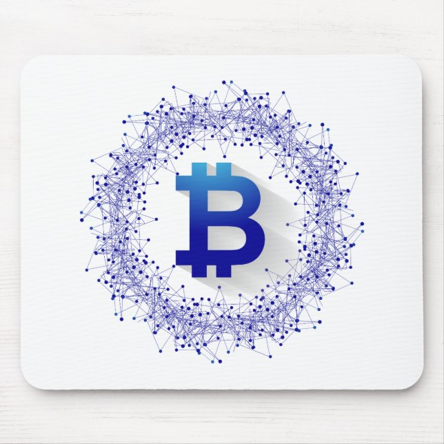 Bitcoin 5 mouse pad (Front)