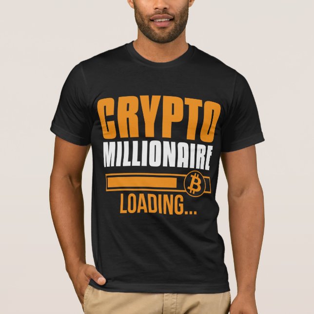  Bitcoin and Cryptocurrency T-Shirt Designs (Front)