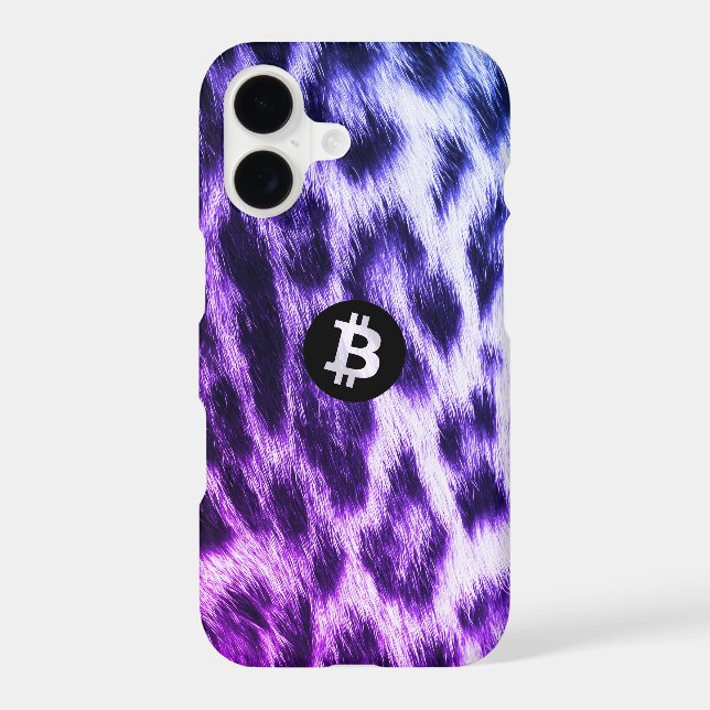 Bitcoin Animal (Snow Leopard, Style 2) (Back)