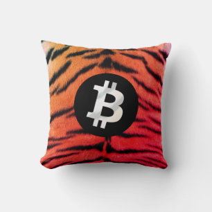 Bitcoin Animal (Tiger, Style 2) Cushion