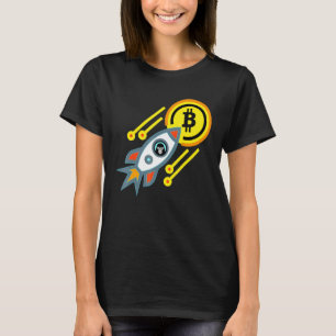 Bitcoin Ape To The Moon Crypto Btc Trading T-Shirt