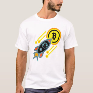 Bitcoin Ape To The Moon Crypto Btc Trading T-Shirt