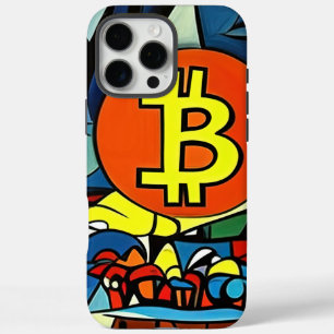 Bitcoin Art iPhone 16 Pro Max Case