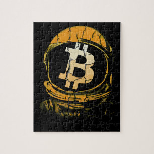 Bitcoin Astronaut-Crypto Astronaut Jigsaw Puzzle