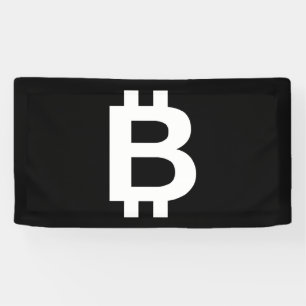 Bitcoin B Cool 1.6x3 Vinyl Banner