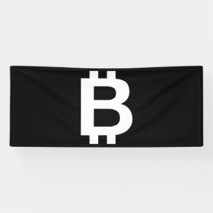Bitcoin B Cool 2.5x6 Vinyl Banner